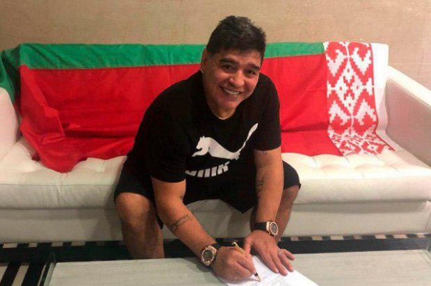 Maradona Belarus klubida ish boshladi - bu nimani anglatadi?