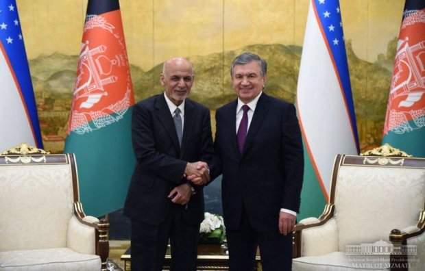 Shavkat Mirziyoyev Afg‘oniston prezidenti bilan muzokara o‘tkazdi