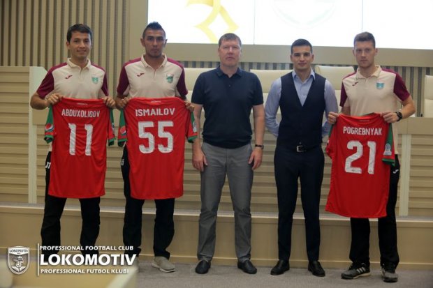 “Lokomotiv” klubi tarkibiga qo‘shib olingan futbolchilarni keng ommaga tanishtirdi