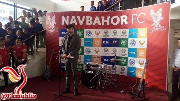 Aktyor Alisher Uzoqov “Navbahor” futbol klubida PR-direktor lavozimini egalladi