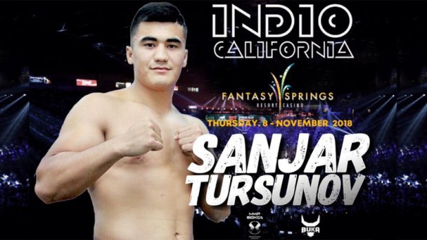 Sanjar Tursunov professional boksda debyut qiladi