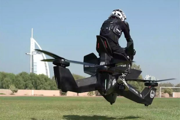 Дубай полицияси учар мотоцикллар билан “қуролланади” (фото, видео)