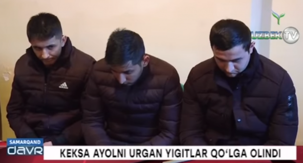 Samarqandda keksa ayolning boshiga chelak kiydirganlar qilmishidan afsusda (video)
