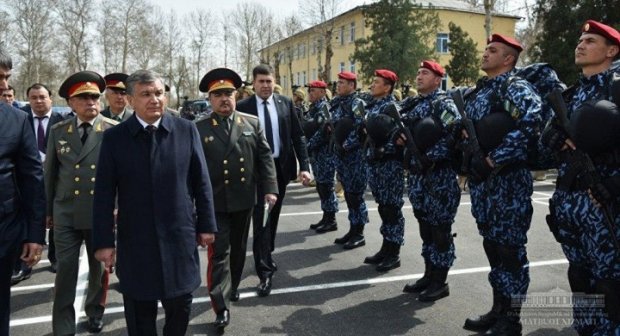 Shavkat Mirziyoyev Milliy gvardiya IIV va Mudofaa vazirliklariga raqib ekanini aytdi
