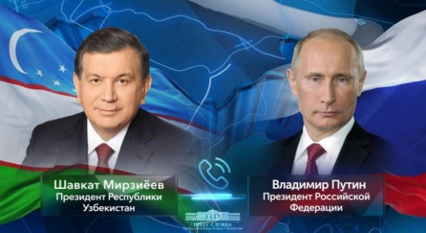 Shavkat Mirziyoyev va Vladimir Putin bir-birini Yangi yil bilan qutladi