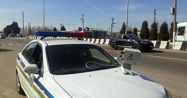 YHX patrul avtomobillari yangi turdagi fotoradardan foydalanmoqda (foto)