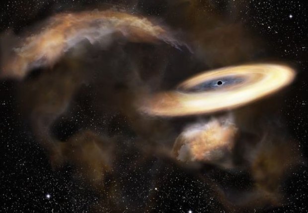 Астрономлар галактикамизда яширинган қора туйнукни топишди