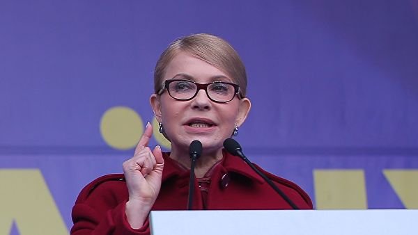Тимошенко Украинадаги президент рейтингида иккинчи ўринга кўтарилди
