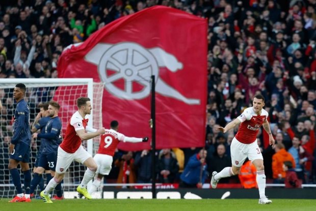“Arsenal” Londonda “Manchester Yunayted”ni magʻlub etdi (video)