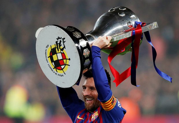 Messi — 10 karra Ispaniya chempioni!