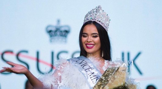 Qozog‘istonlik model Miss USSR UK—2019 tanlovida 3-o‘rinni oldi