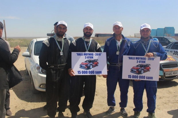 “Ralli Muynoq-2019” musobaqasida g‘oliblar aniqlandi (foto)