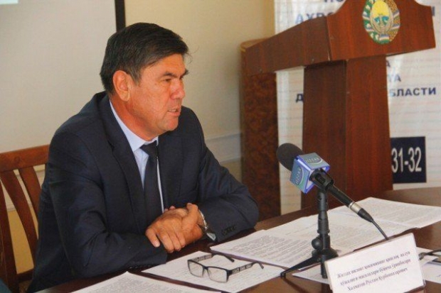 Rustam Xolmatovga Toshkent viloyati hokimi vazifasini bajarish yuklatildi