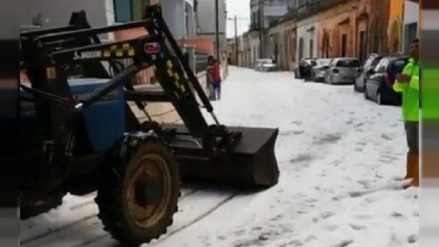 Италияда ноқулай об-ҳаво шароити кузатилмоқда (видео)
