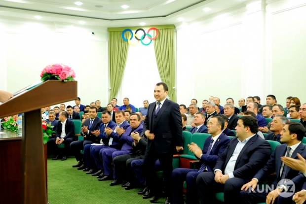 Saken Polatov Milliy olimpiya qo‘mitasi vitse-prezidenti bo‘ldi (foto)