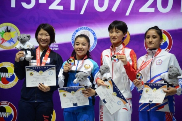 Уч нафар каратэчимиз Осиё чемпионати олтин медалларини қўлга киритди