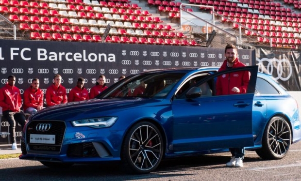 "Барселона" футболчилари Audi автомобилларини компания ихтиёрига қайтариб беришади