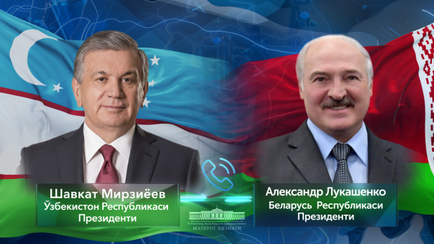 Shavkat Mirziyoyev va Aleksandr Lukashenko telefon orqali muloqot qildi