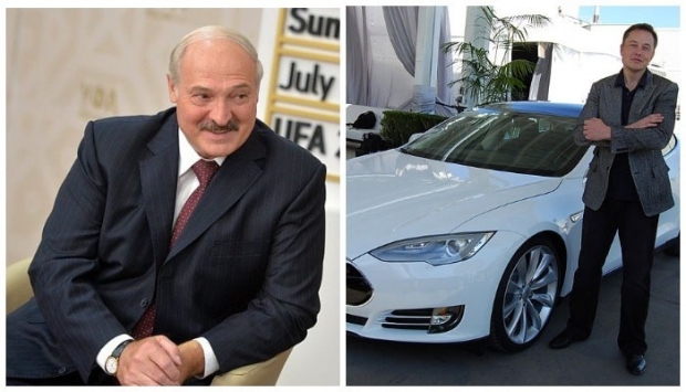 Беларусь президенти Александр Лукашенко Илон Маск унга Tesla совға қилганини айтди