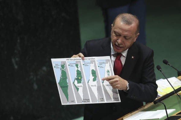 Turkiya prezidenti: «Isroil to‘ymaydi»