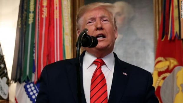 «Худди кино кўраётгандек бўлдим» деди Трамп ИШИД раҳбарининг йўқ қилинишини жонли эфирда кузатиб
