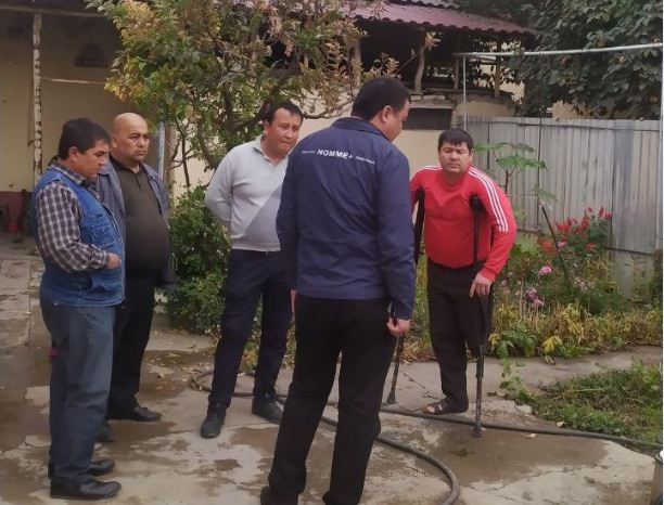 Mahalladoshlarga berilayotgan beg‘araz yordam