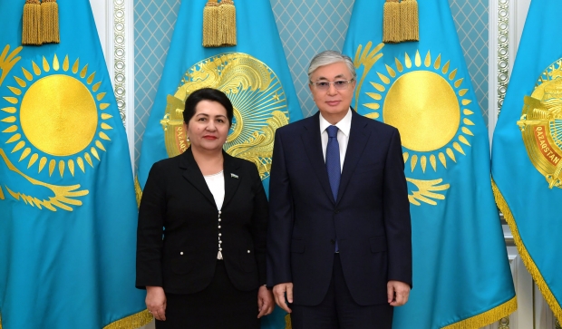 Танзила Норбоева Қозоғистон президенти билан учрашди