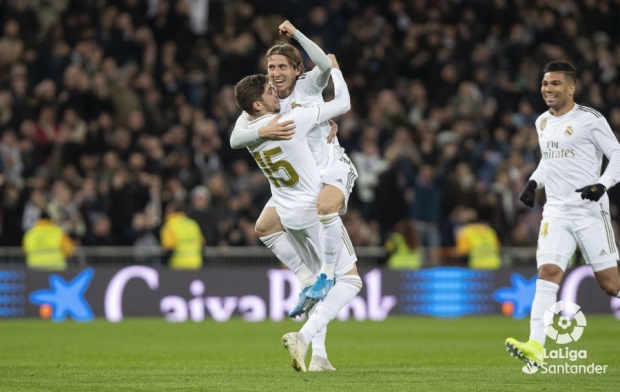"Real" Madridda navbatdagi g‘alabasini tantana qildi (video)