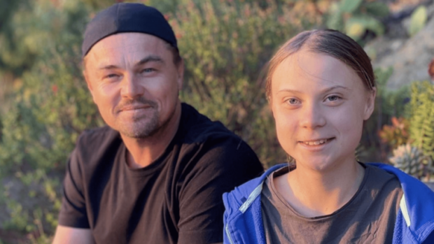 Leonardo Di Kaprio va Greta Tyunberg iqlim o'zgarishlariga qarshi birlashdi
