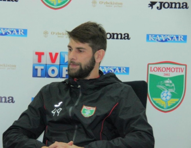 Rasman: Kaxi Maxaradze "Lokomotiv"ga qaytdi