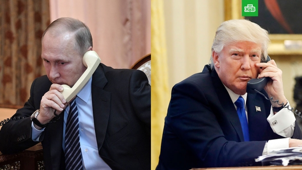 Путин ва Трамп телефон суҳбати ўтказди