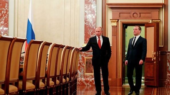 Rossiya hukumati iste’fo berdi. Medvedev Rossiya Xavfsizlik kengashi raisi o‘rinbosari bo‘ladi