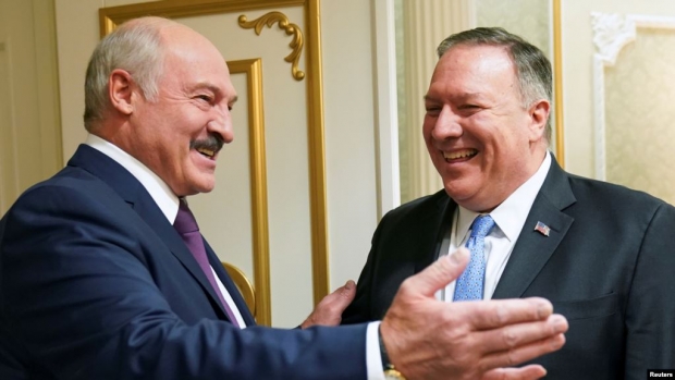 Pompeoning Lukashenko bilan uchrashuvida nimalar haqida so‘z bordi?