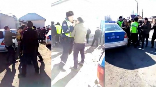 Qozog‘iston - Qirg‘iziston chegarasi yaqinida ommaviy tartibsizlik yuz berdi (foto, video)