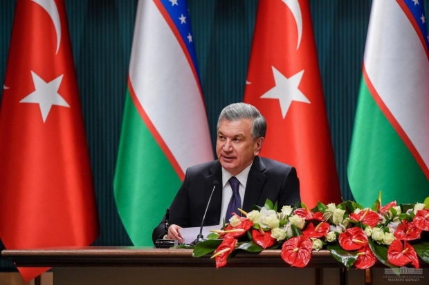 Shavkat Mirziyoyev: «Turk investorlarga xuddi Turkiyadagi kabi sharoitlar yaratib beriladi»