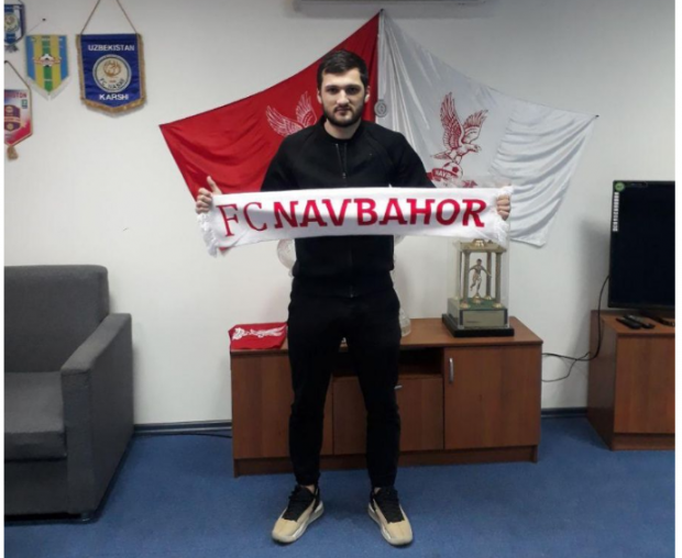 “Navbahor” rossiyalik futbolchi bilan shartnoma imzoladi