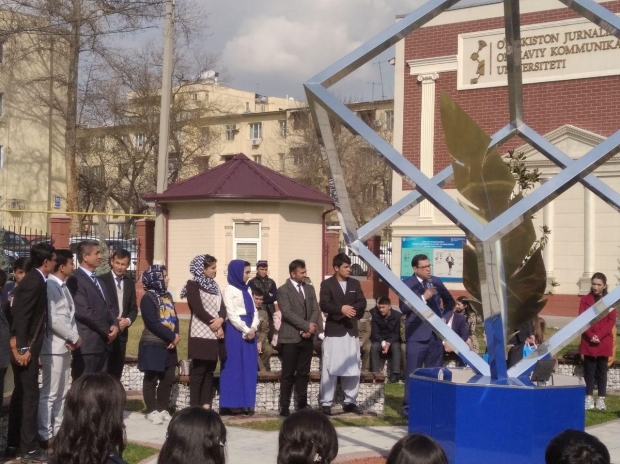 O‘zJOKUda afg‘onistonlik yoshlar bilan uchrashuv bo‘lib o‘tdi