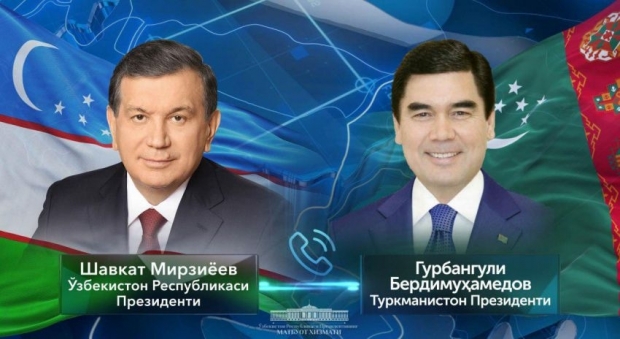 Shavkat Mirziyoyev Gurbanguli Berdimuhamedov bilan koronavirusga qarshi kurashda hamkorlik masalasini muhokama qildi
