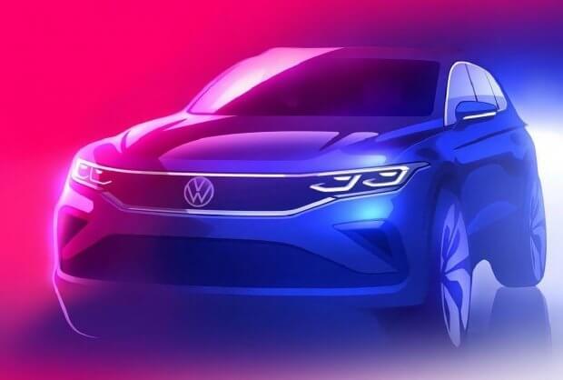 Volkswagen yangilangan Tiguan’ning suratini e’lon qildi
