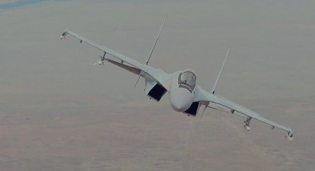 Су-35 Сурия қирғоқларида АҚШ жосус-самолётини ушлади: америкаликлар нима излаяпти?