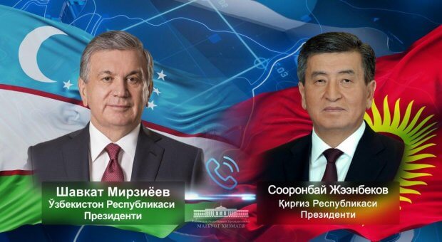 Shavkat Mirziyoyev Qirg‘iziston prezidenti bilan muloqot qildi