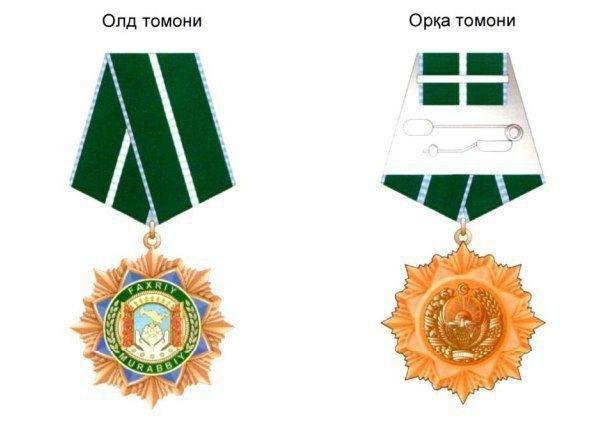 O‘zbekistonda yangi orden ta’sis etildi