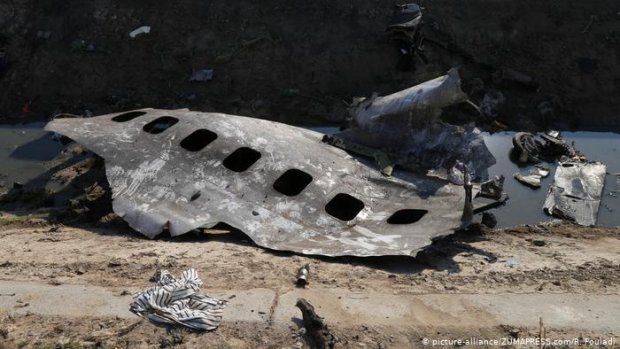 Эронда уриб туширилган Украина самолётининг қора қутилари расшифровка қилинди