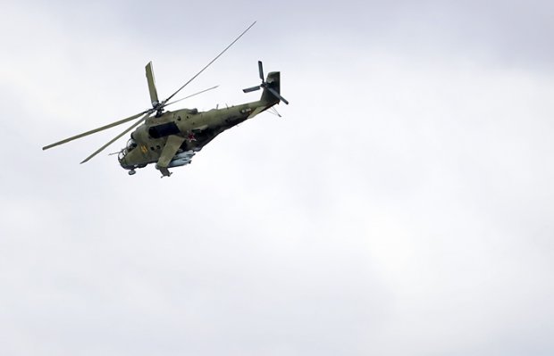 Арманистон-Озарбойжон чегарасида Россиянинг Ми-24 вертолёти уриб туширилди