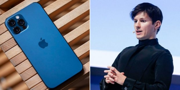 Pavel Durov iPhone 12 Pro'ni qo‘pol temir parchasi deb atadi