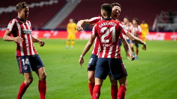 LaLiga. "Atletiko Madrid" - "Barselona" 1:0 (video)