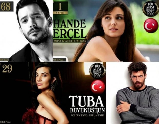 «TBWorld 2020» танлови энг гўзал турк актёр ва актрисаларининг рейтингини эълон қилди (фото)