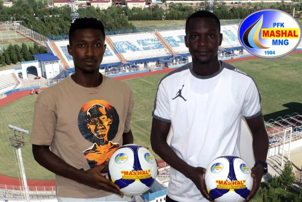 "Машъал" африкалик футболчилар билан 3 йиллик шартнома имзолади. Улардан бири Нигерия терма жамоасида ўйнаган (фото)
