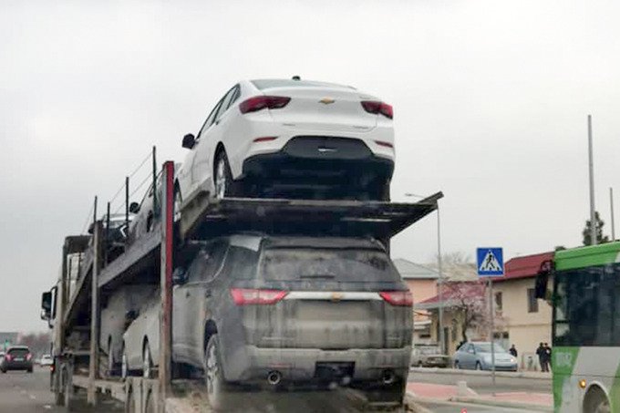 Ўзбекистонга Chevrolet Onix’нинг синов учун намуналари олиб келинди