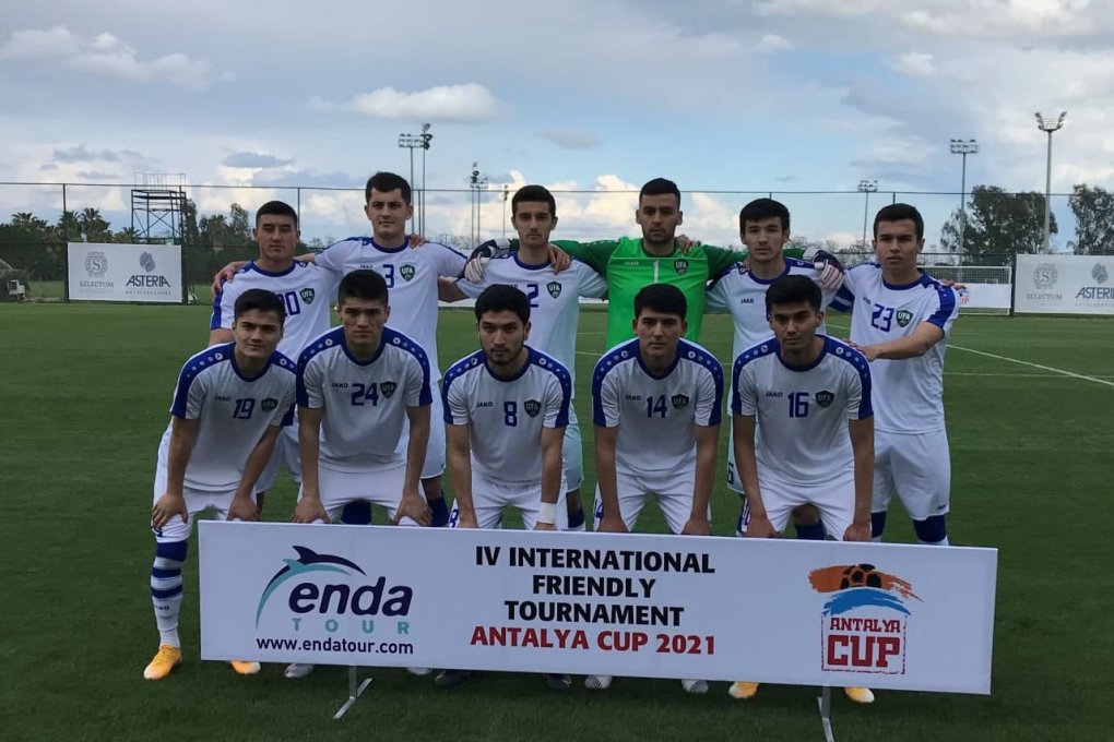 «Antalya Cup—2021». O‘zbekiston U-22 terma jamoasi Qozog‘istonni mag‘lub etdi